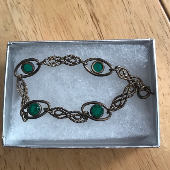 Brass antique bracelet - Picture 1 of 2